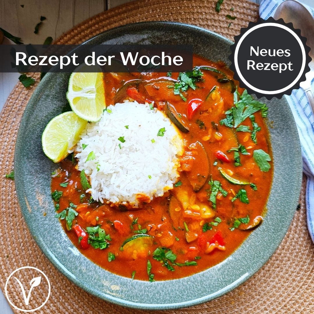 Mildes Gemüse-Curry