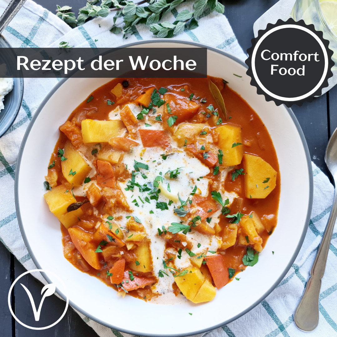 Kürbis-Kartoffel-Rahmgulasch