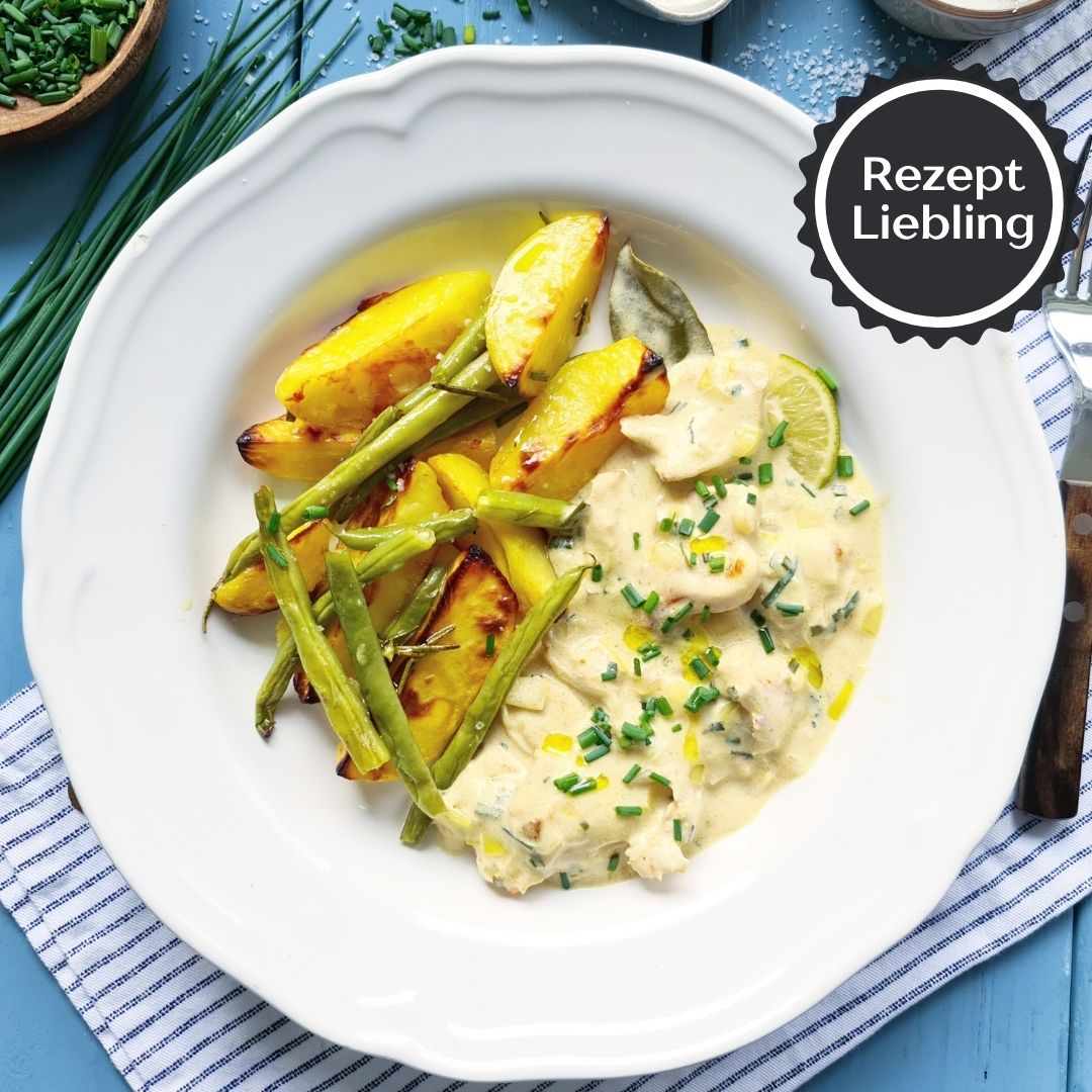 Cremiges Honigsenf-Limetten-Hähnchen