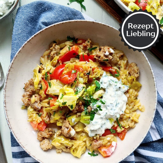 Schnelle Spitzkohl-Hackfleisch-Pfanne
