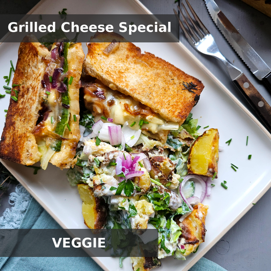 Französisches Grilled Cheese Sandwich