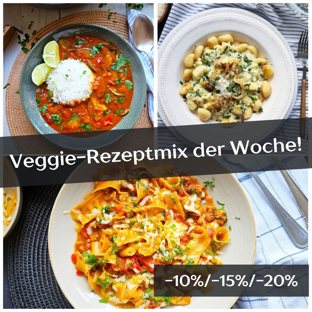 Veggie-Rezeptmix der Woche