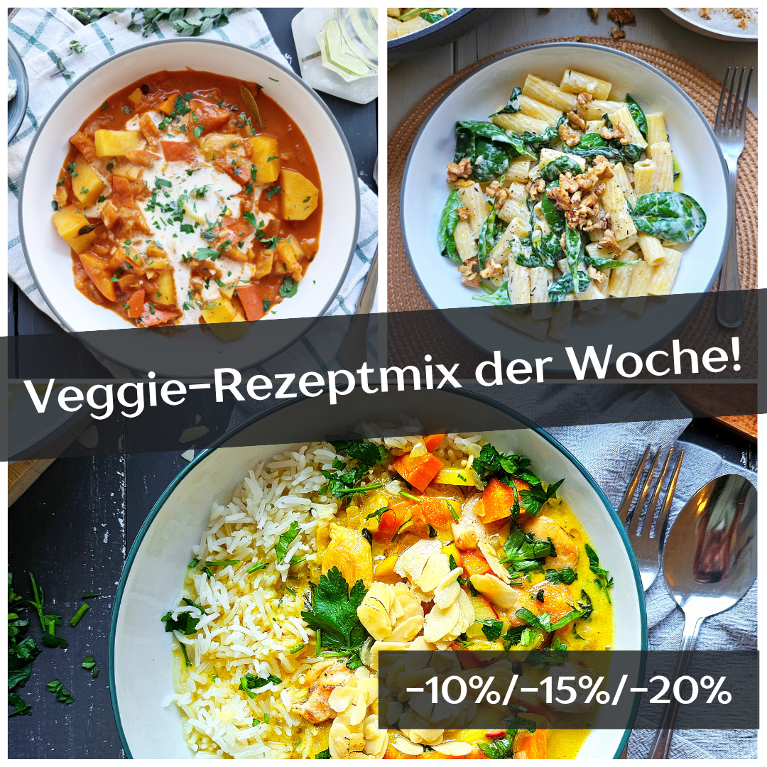 Veggie-Rezeptmix der Woche