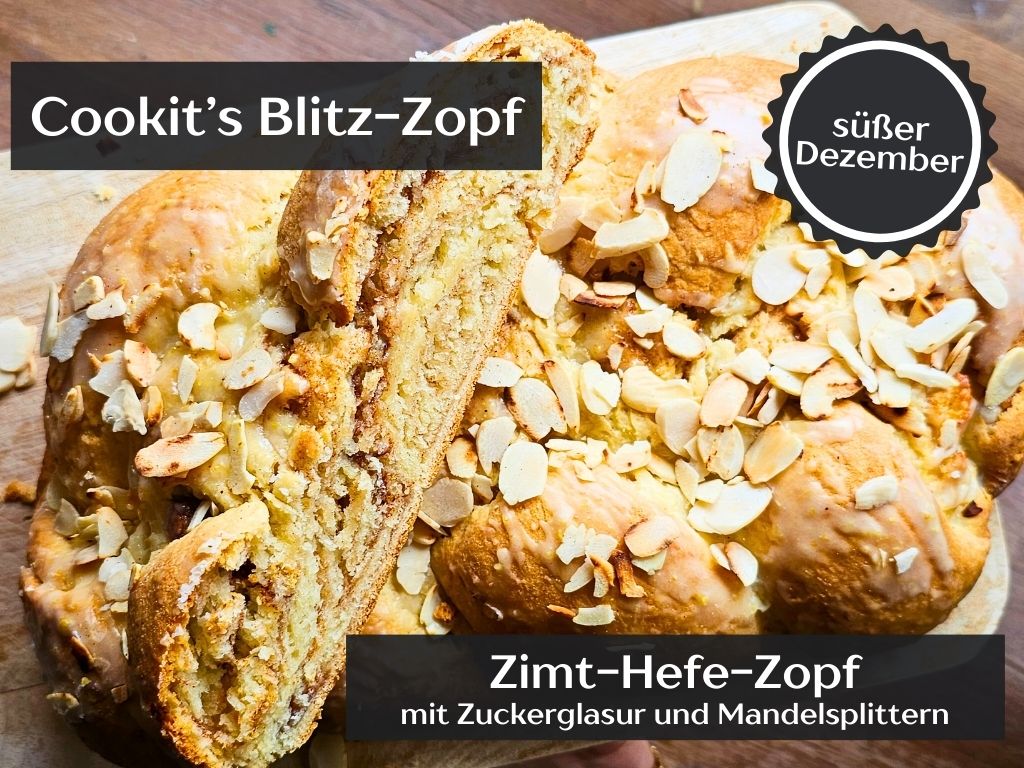 COOKIT'S BLITZ ZIMT-HEFE-ZOPF
